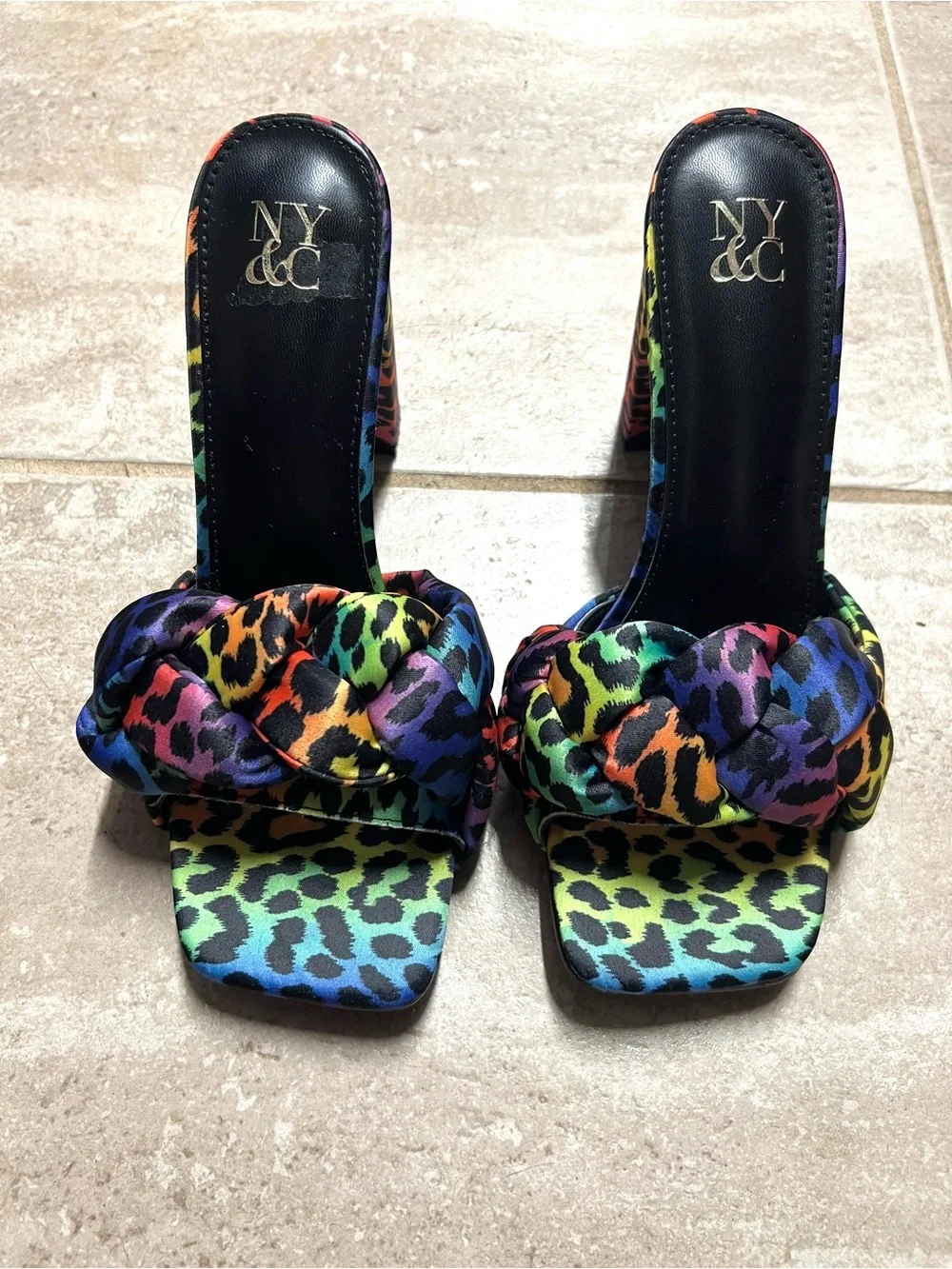 New York & Company Angeline Women's Dress Heeled Sandals-SZ 9-NWOT